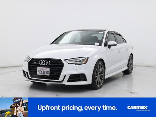 White 2018 Audi S3 Premium Plus