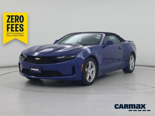 Blue 2019 Chevrolet Camaro LT