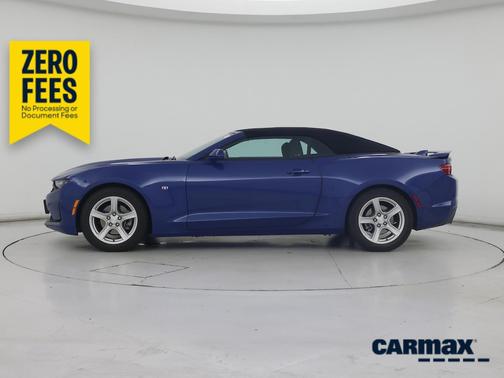 Blue 2019 Chevrolet Camaro LT