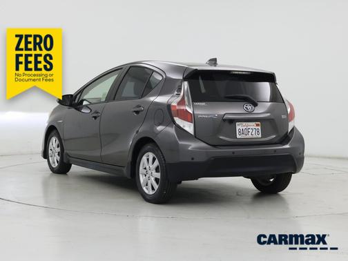 Gray 2017 Toyota Prius c Three