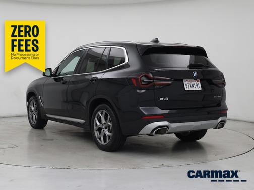 Black 2024 BMW X3 XDrive30i