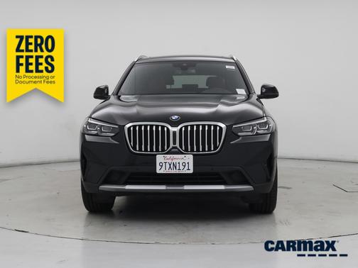 Black 2024 BMW X3 XDrive30i