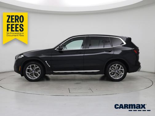Black 2024 BMW X3 XDrive30i