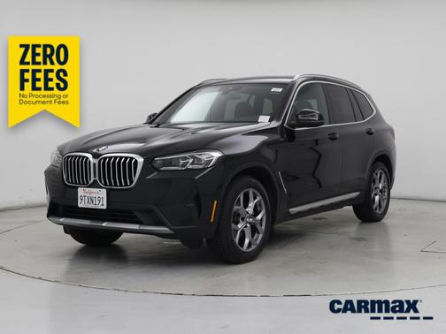 Black 2024 BMW X3 XDrive30i