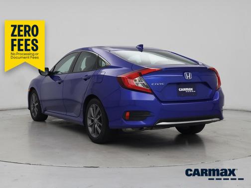 Blue 2020 Honda Civic EX