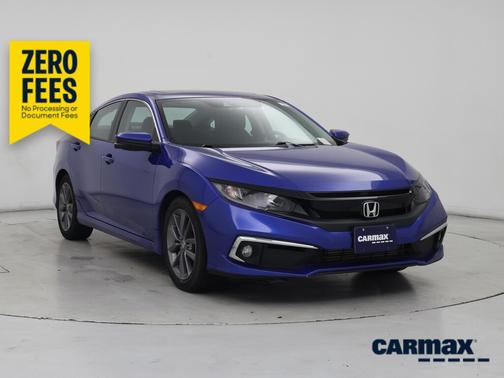 Blue 2020 Honda Civic EX