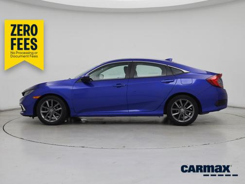 Blue 2020 Honda Civic EX
