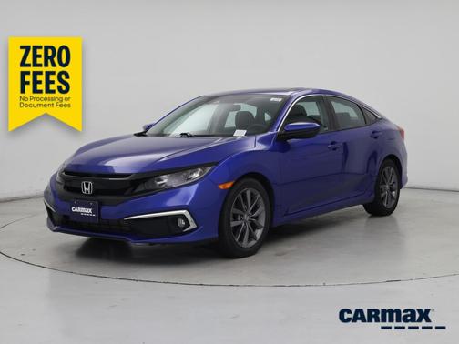 Blue 2020 Honda Civic EX