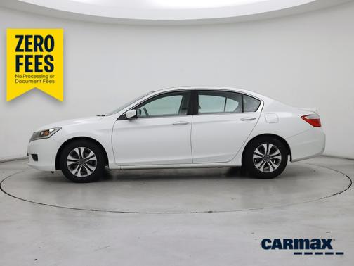 White 2014 Honda Accord LX