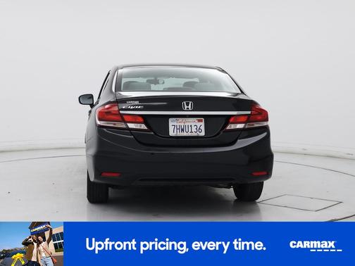 Black 2014 Honda Civic LX