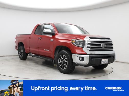 Red 2020 Toyota Tundra Limited