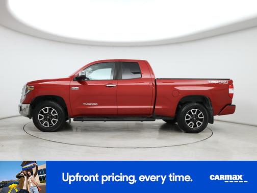 Red 2020 Toyota Tundra Limited