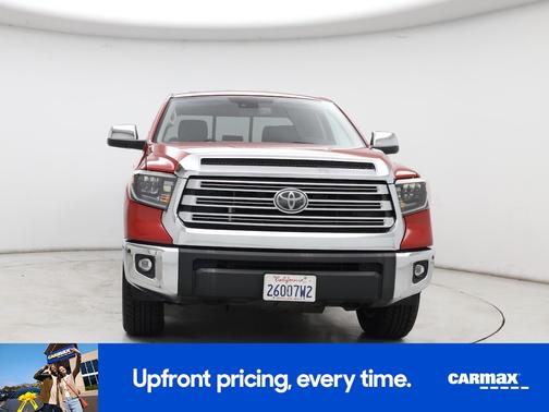 Red 2020 Toyota Tundra Limited