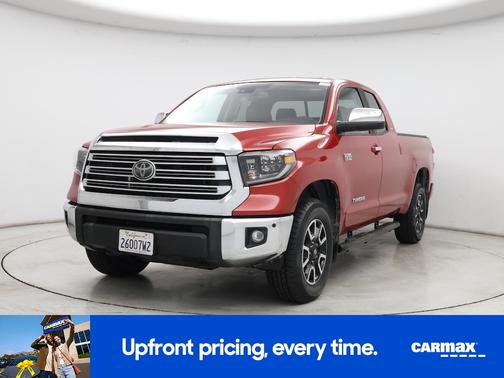 Red 2020 Toyota Tundra Limited
