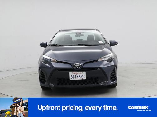 Blue 2018 Toyota Corolla SE