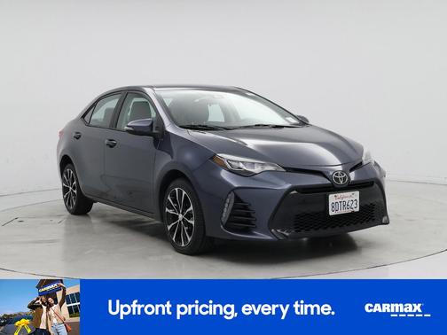 Blue 2018 Toyota Corolla SE
