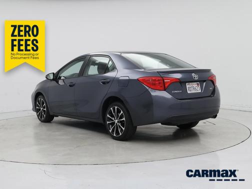 Blue 2018 Toyota Corolla SE