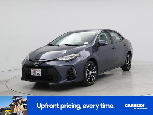 Blue 2018 Toyota Corolla SE