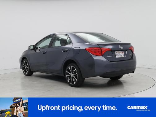 Blue 2018 Toyota Corolla SE