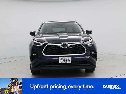 Blue 2021 Toyota Highlander XLE
