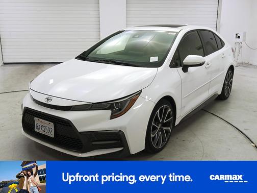 White 2020 Toyota Corolla XSE