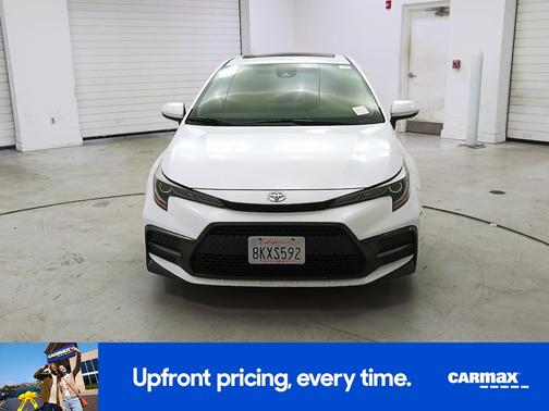 White 2020 Toyota Corolla XSE