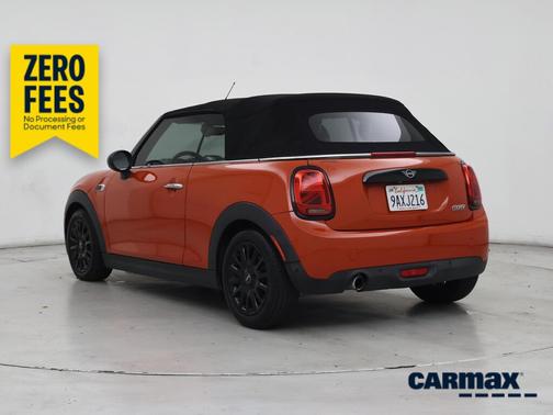 Orange 2019 MINI Convertible