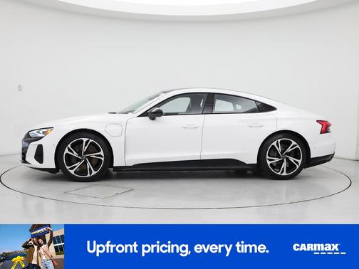 White 2022 Audi e-tron GT Prestige