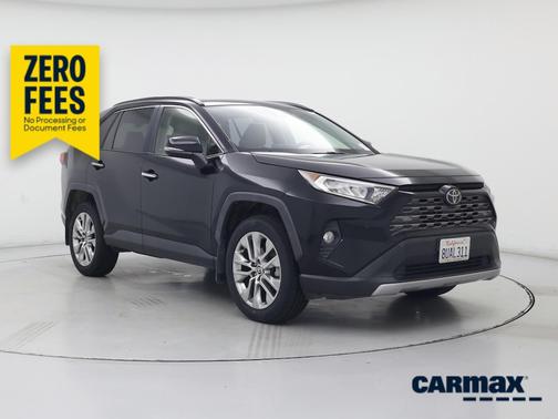 Black 2021 Toyota RAV4 Limited