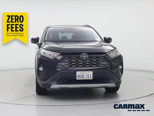 Black 2021 Toyota RAV4 Limited