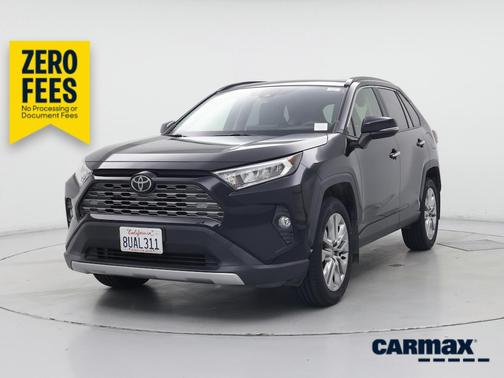 Black 2021 Toyota RAV4 Limited