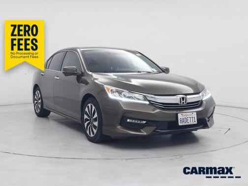 Gold 2017 Honda Accord Hybrid EX-L