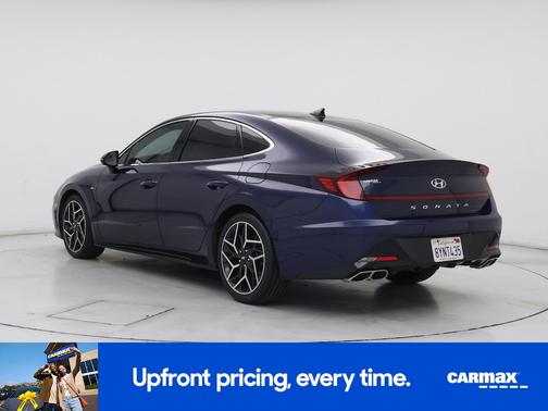 Blue 2022 Hyundai SONATA N Line