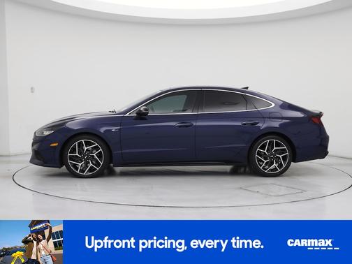 Blue 2022 Hyundai SONATA N Line