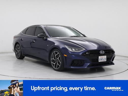 Blue 2022 Hyundai SONATA N Line