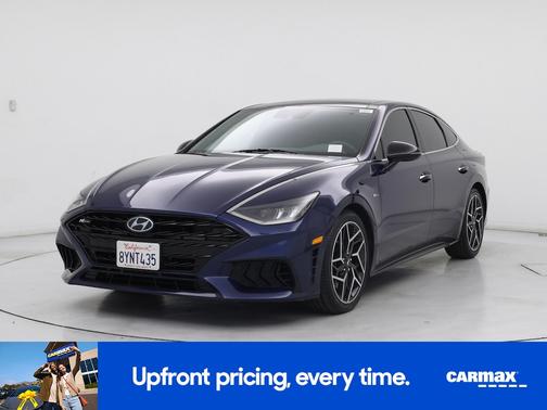 Blue 2022 Hyundai SONATA N Line