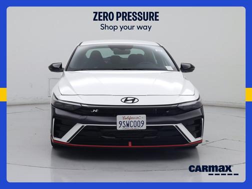 White 2025 Hyundai ELANTRA N