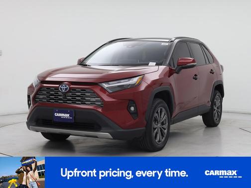 Red 2023 Toyota RAV4 Hybrid Limited
