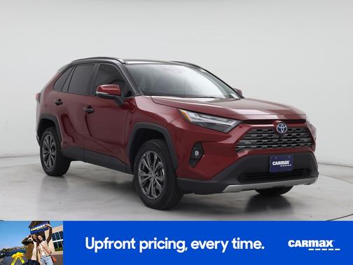 Red 2023 Toyota RAV4 Hybrid Limited