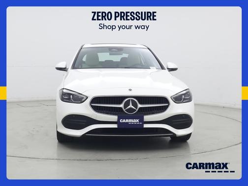 White 2025 Mercedes-Benz C-Class