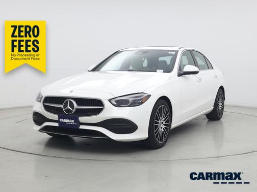 White 2025 Mercedes-Benz C-Class