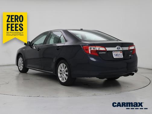 Blue 2014 Toyota Camry Hybrid XLE