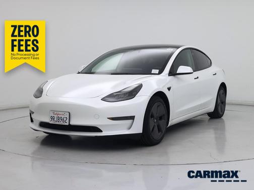 White 2023 Tesla Model 3