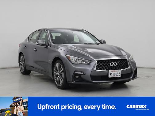 Gray 2018 INFINITI Q50 Sport