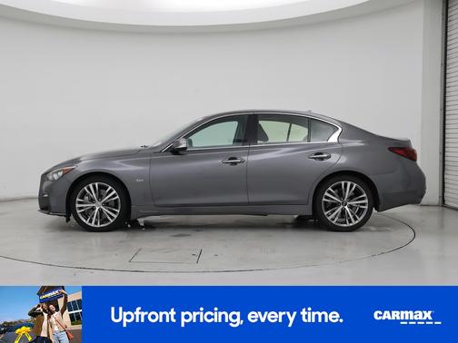 Gray 2018 INFINITI Q50 Sport