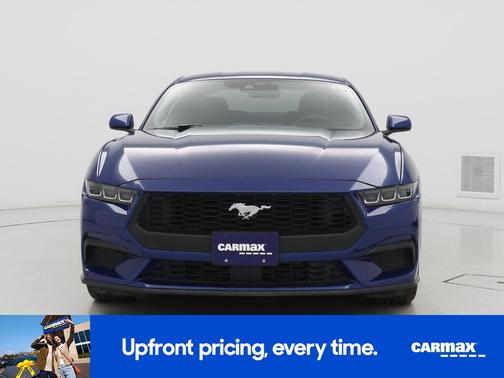 Blue 2024 Ford Mustang Ecoboost