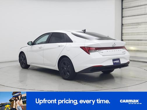 White 2023 Hyundai ELANTRA HEV Blue