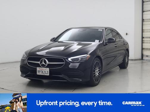 Black 2025 Mercedes-Benz C-Class