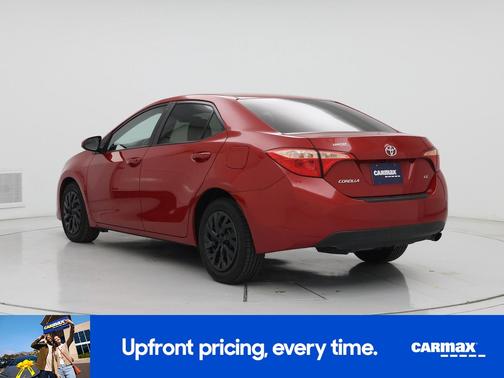 Red 2018 Toyota Corolla LE