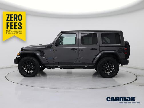 Gray 2025 Jeep Wrangler 4xe Sahara
